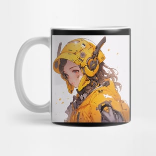 Anime Mech Girl Mug